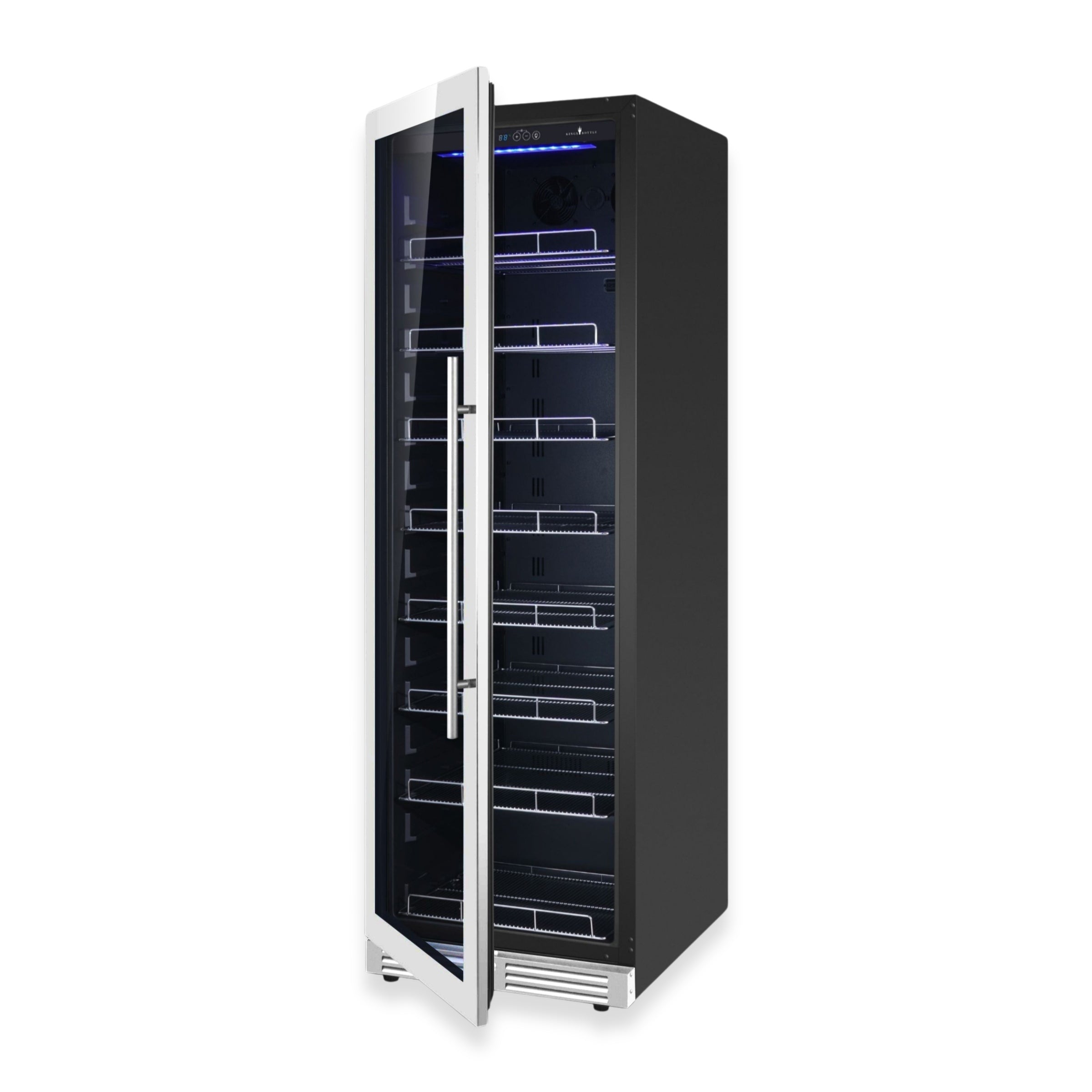 Large Beverage Refrigerator With Low-E Glass Door