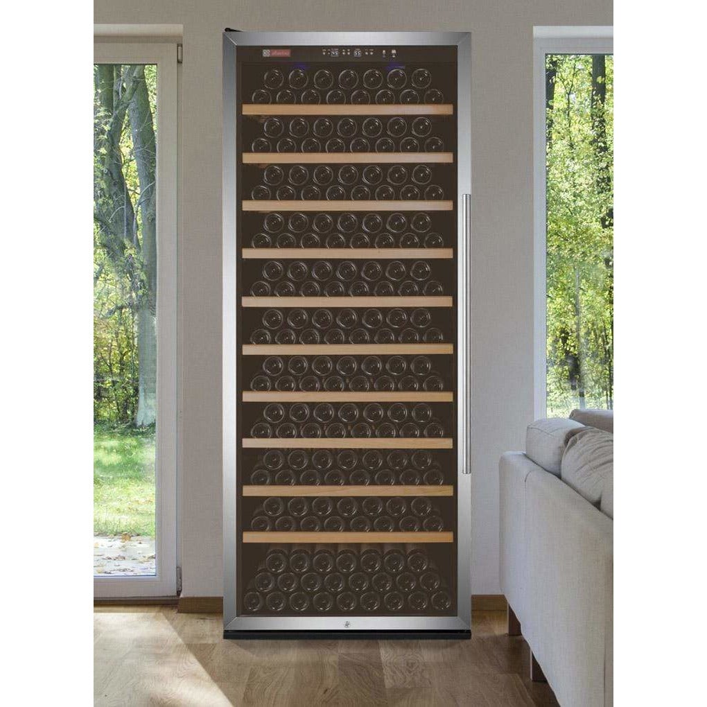 Allavino Vite II Tru-Vino 305 Bottle Single Zone Stainless Steel Left Hinge Wine Fridge YHWR305-1SL20