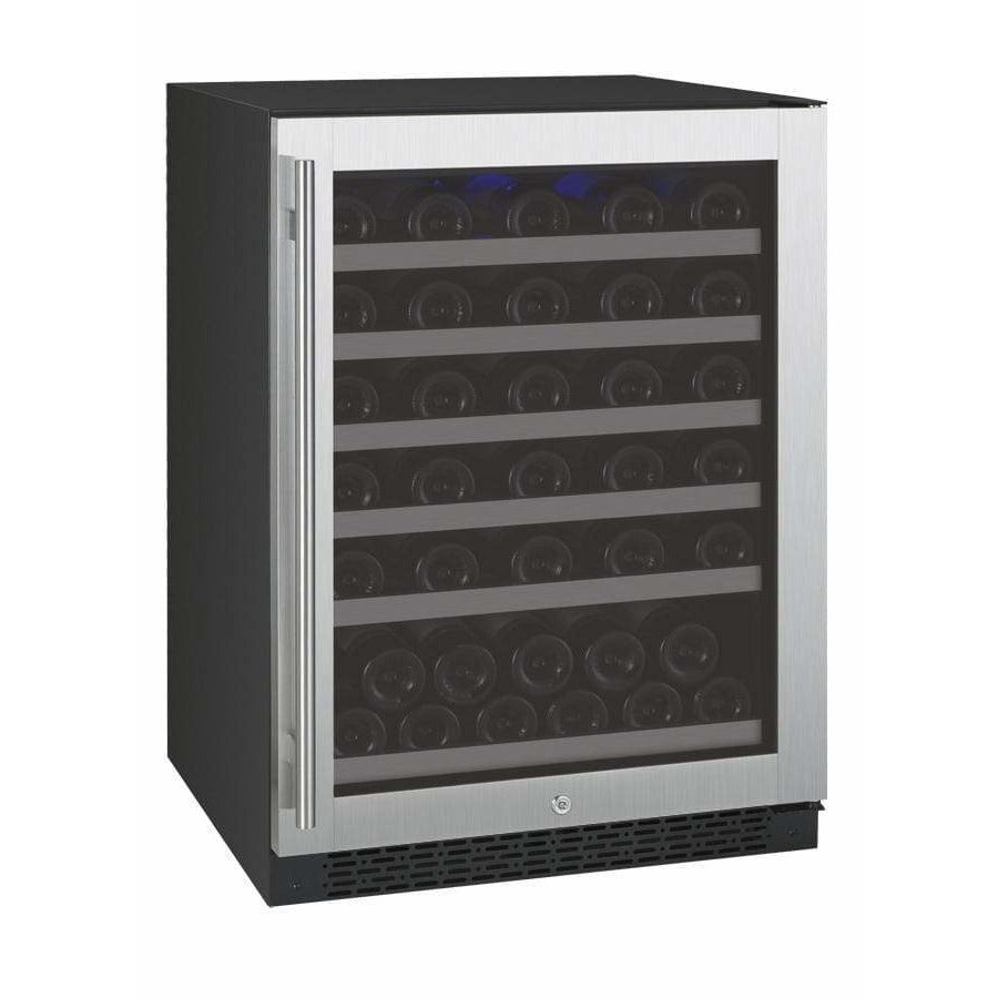 Allavino FlexCount II Tru-Vino 56 Bottle Stainless Steel Right Hinge Wine Fridge VSWR56-1SR20